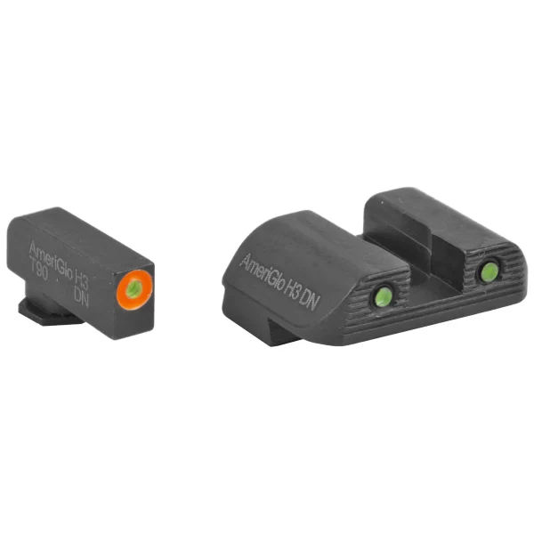 AmeriGlo, Trooper, Iron Sight GLOCK 42/43 Orange/Green - Image 2